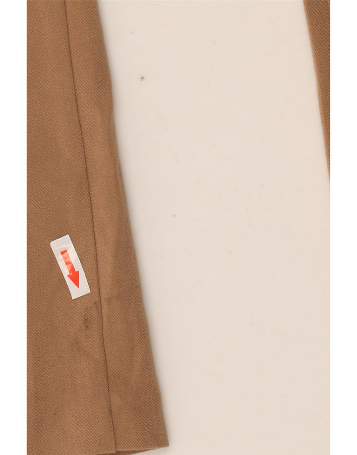 Pantaloni chino subțiri pentru femei Marks & Spencer UK 12 Medium W32 L33 Maro