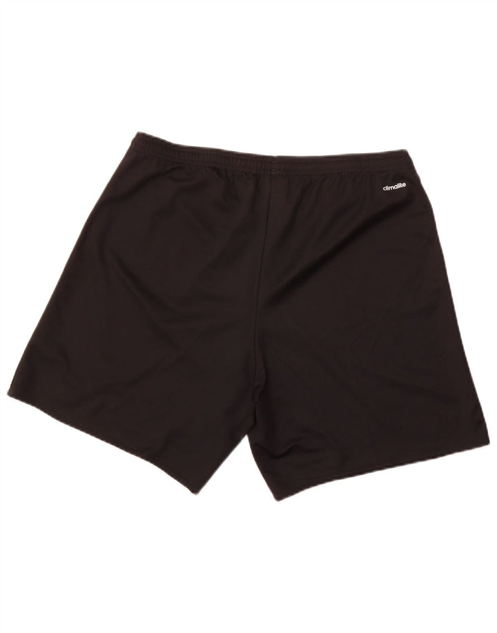 ADIDAS Mens Climalite Sport Shorts Large Black Polyester
