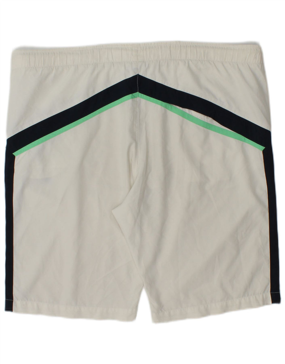 Pantaloni scurți sport Nike pentru bărbați, alb mediu, poliester color bloc