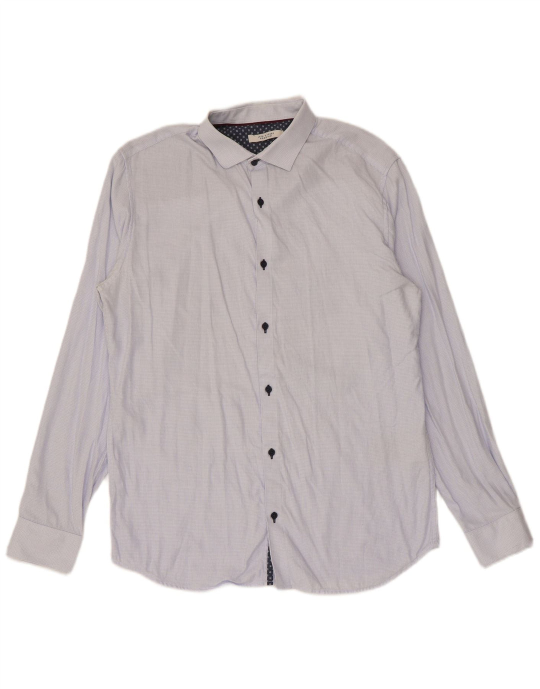 Cămașă Jack & Jones pentru bărbați, mărimea 42, mare, albastru, din bumbac