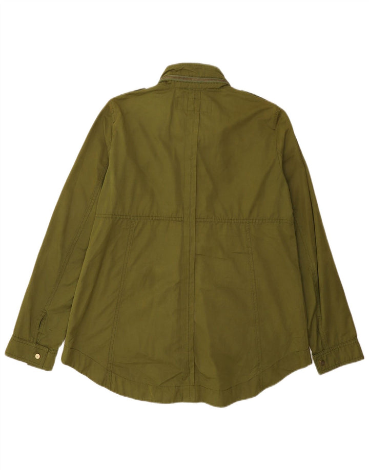 Jachetă militară Zara pentru femei UK 10 Small Green