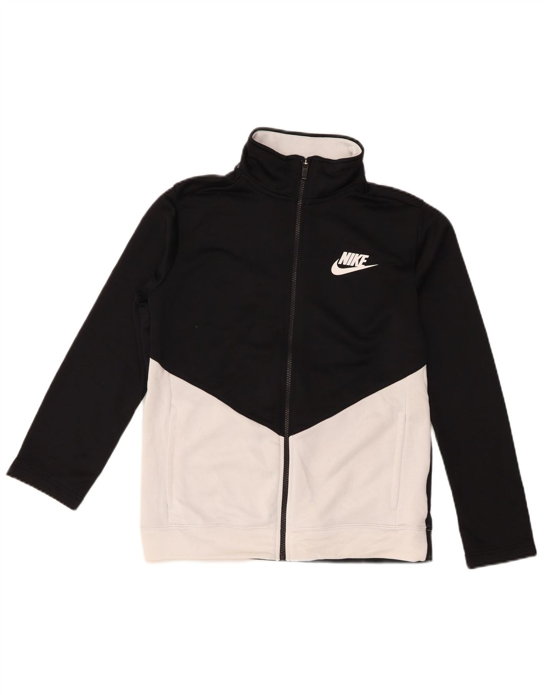 Jachetă de trening pentru băieți Nike 12-13 ani, mare, negru, colorblock