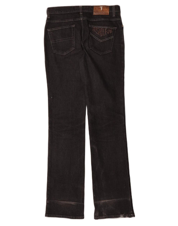 Trussardi Blugi Bootcut pentru femei IT 42 Medium W26 L33 Bumbac negru