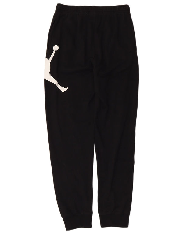 Jordan Băieți Pantaloni De Trening Grafic Joggeri 13-14 Ani XL Bumbac Negru