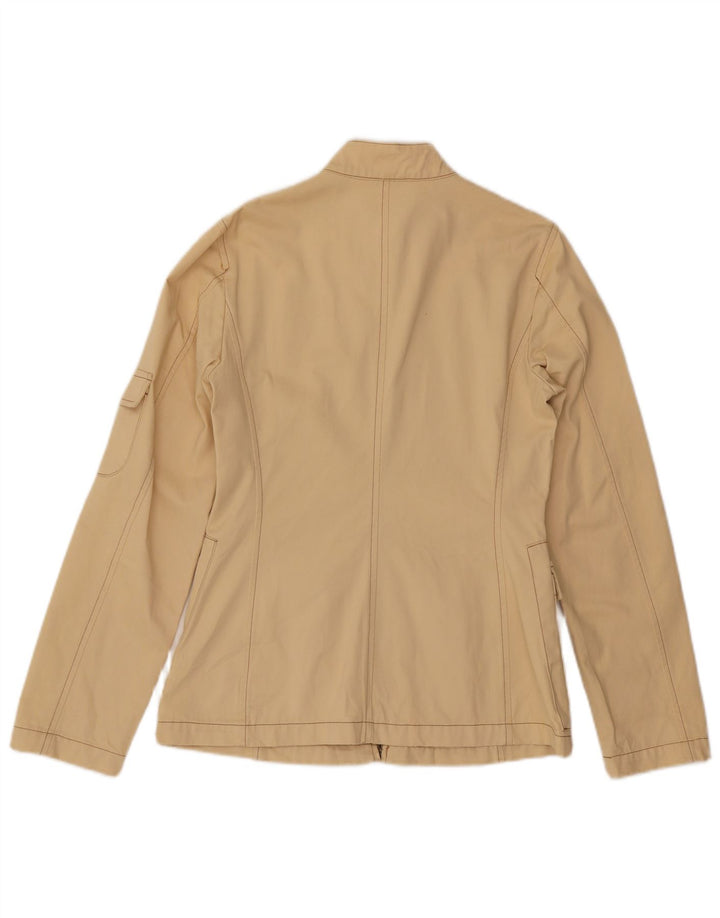 Jachetă pentru femei BENETTON IT 42 Medium Beige Bumbac