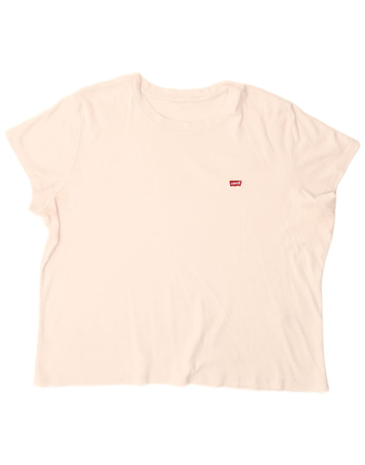 Tricou supradimensionat pentru femei Levi's Top UK 16 Large White