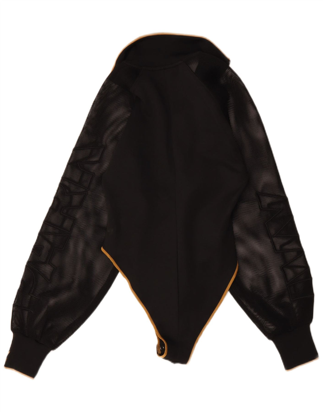 Body cu mânecă lungă Adidas pentru femei Ivy Park UK 10 Poliester negru mic