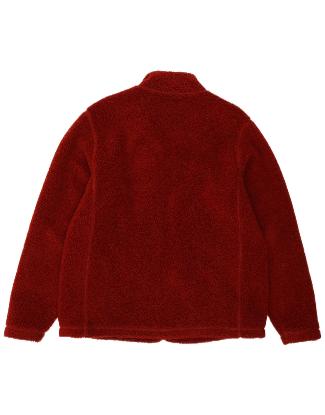 Jachetă fleece pentru bărbați Lands End UK 38/40 Poliester roșu mediu