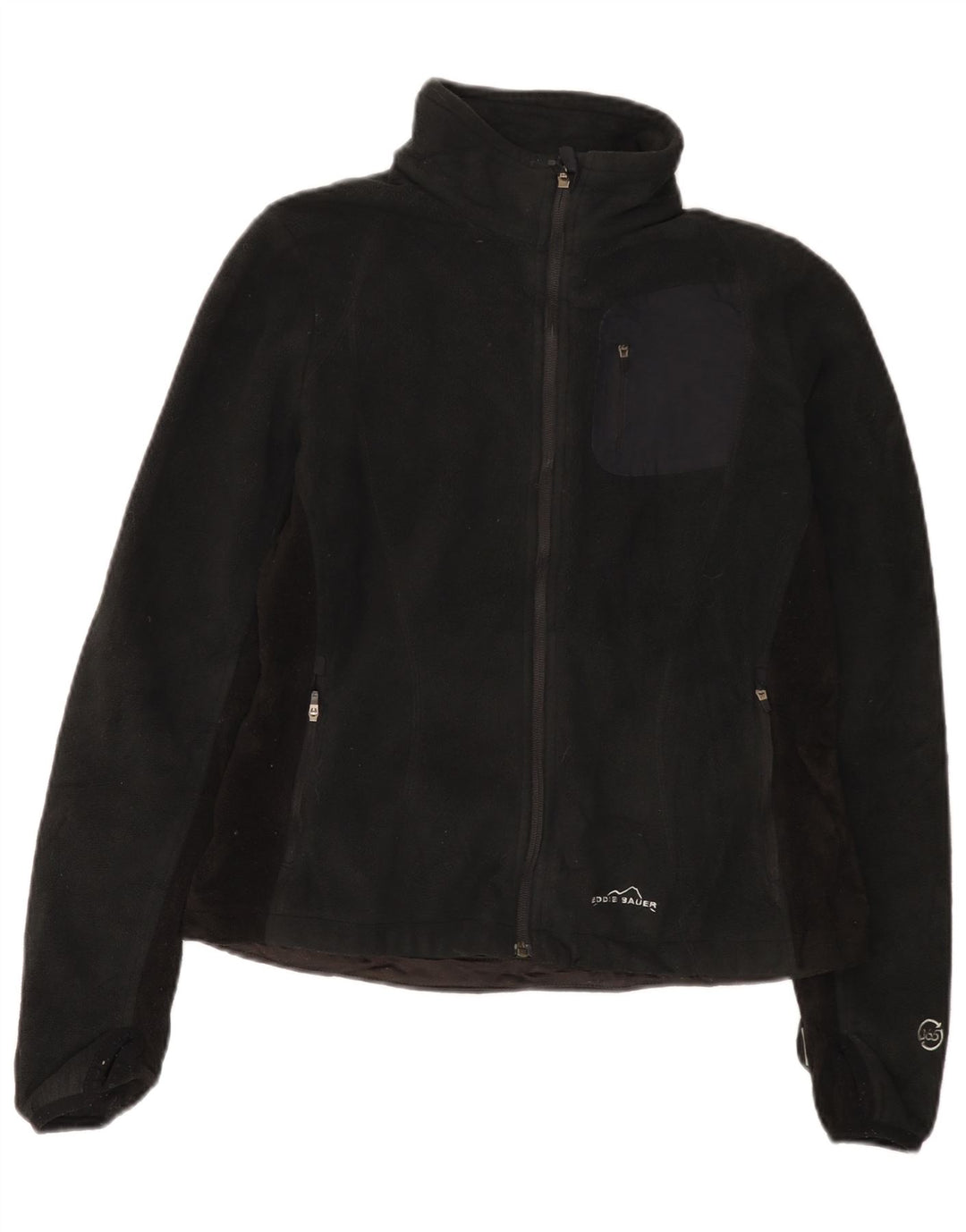 Jachetă fleece pentru femei Eddie Bauer UK 14 Poliester mediu negru
