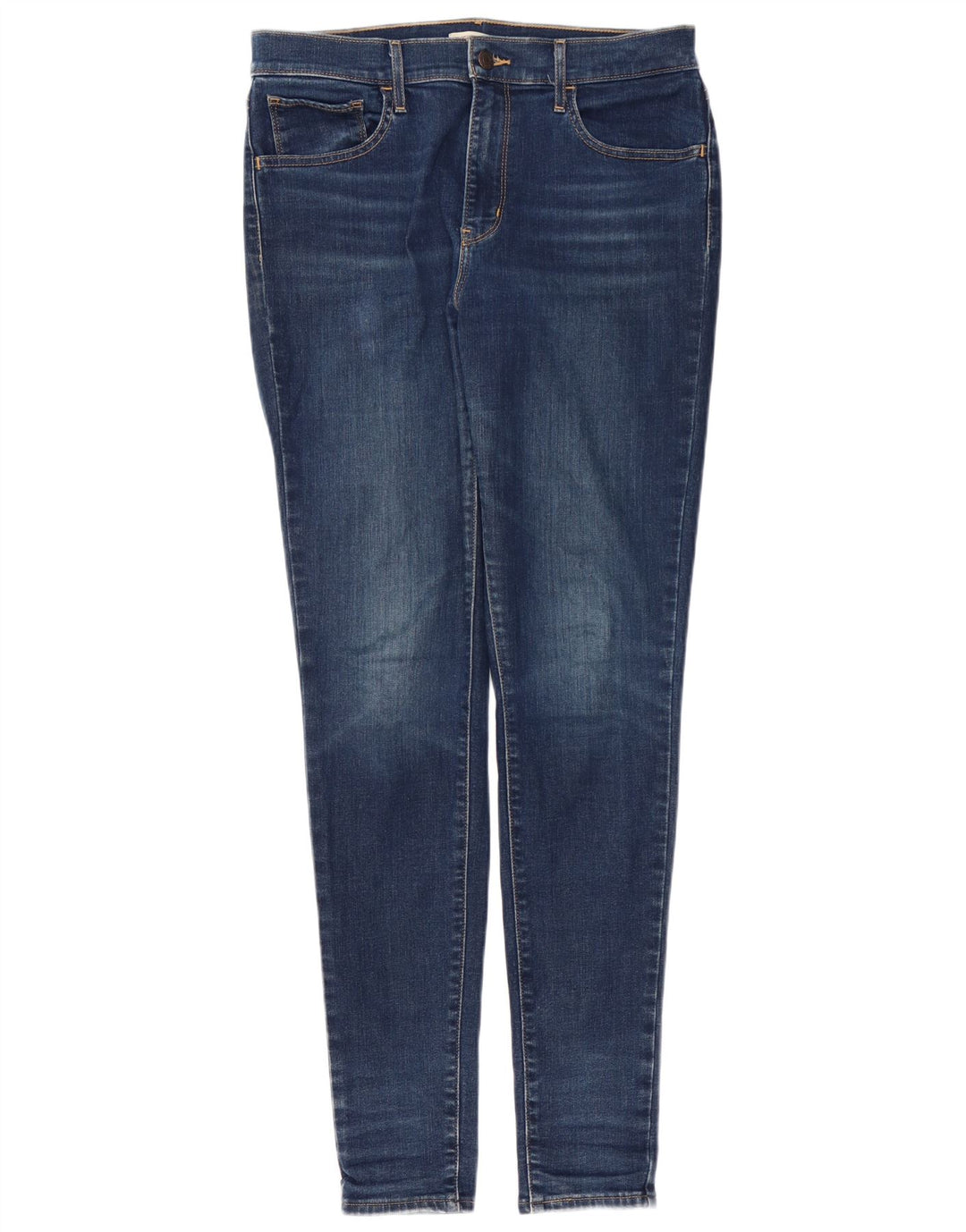 Blugi skinny cu talie mare 720 pentru femei LEVI'S L30 L32 bumbac bleumarin