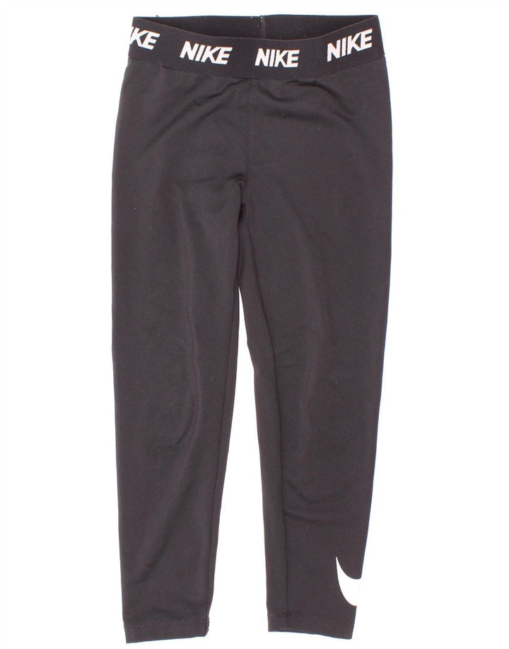 Leggings Nike Fete Dri Fit 5-6 Ani Mediu Negru