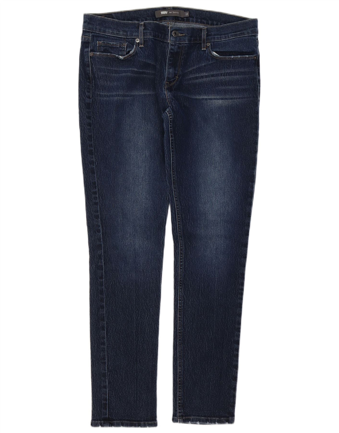 Blugi skinny 524 pentru femei LEVI'S US 13 mare W31 L32 bumbac bleumarin