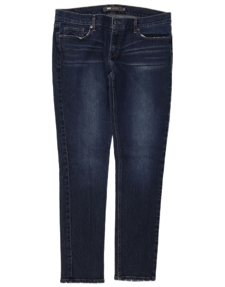 Blugi skinny 524 pentru femei LEVI'S US 13 mare W31 L32 bumbac bleumarin