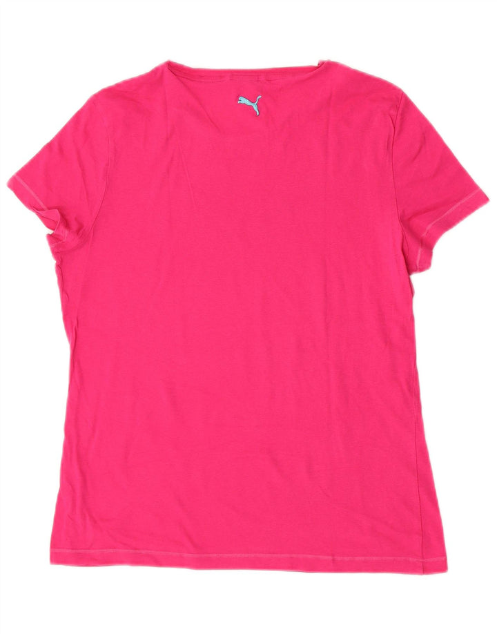 Tricou cu grafic Puma pentru femei Top UK 14 Medium Pink