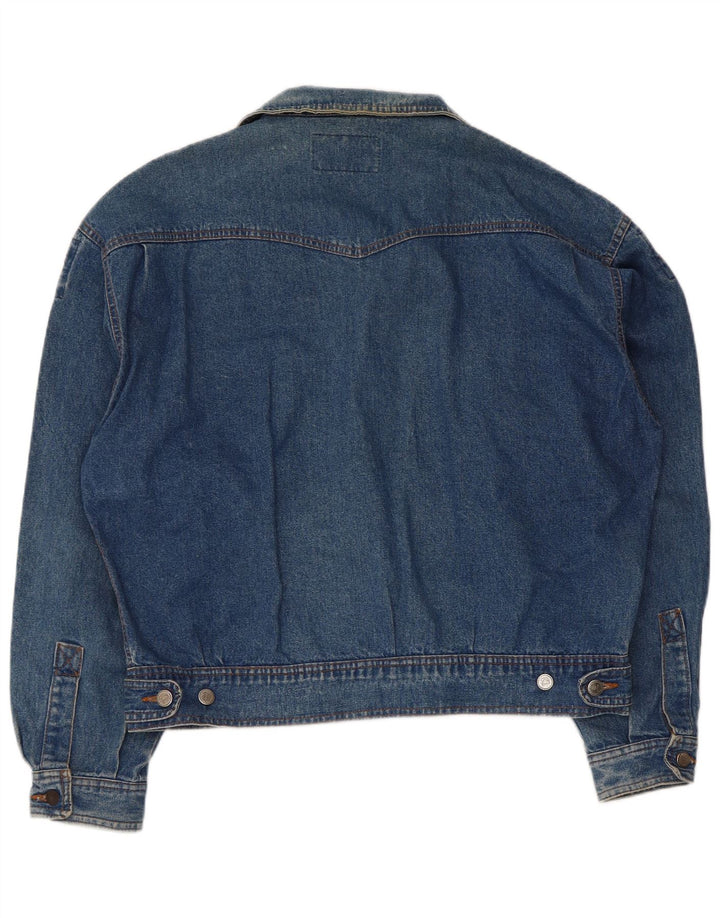 POP 84 Jachetă de blugi pentru bărbați UK 40 Large Blue