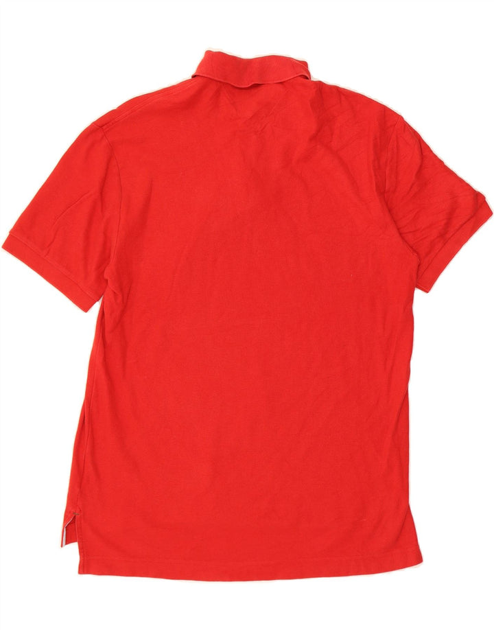 TOMMY HILFIGER Mens Polo Shirt Large Red Cotton Vintage Tommy Hilfiger and Second-Hand Tommy Hilfiger from Messina Hembry 