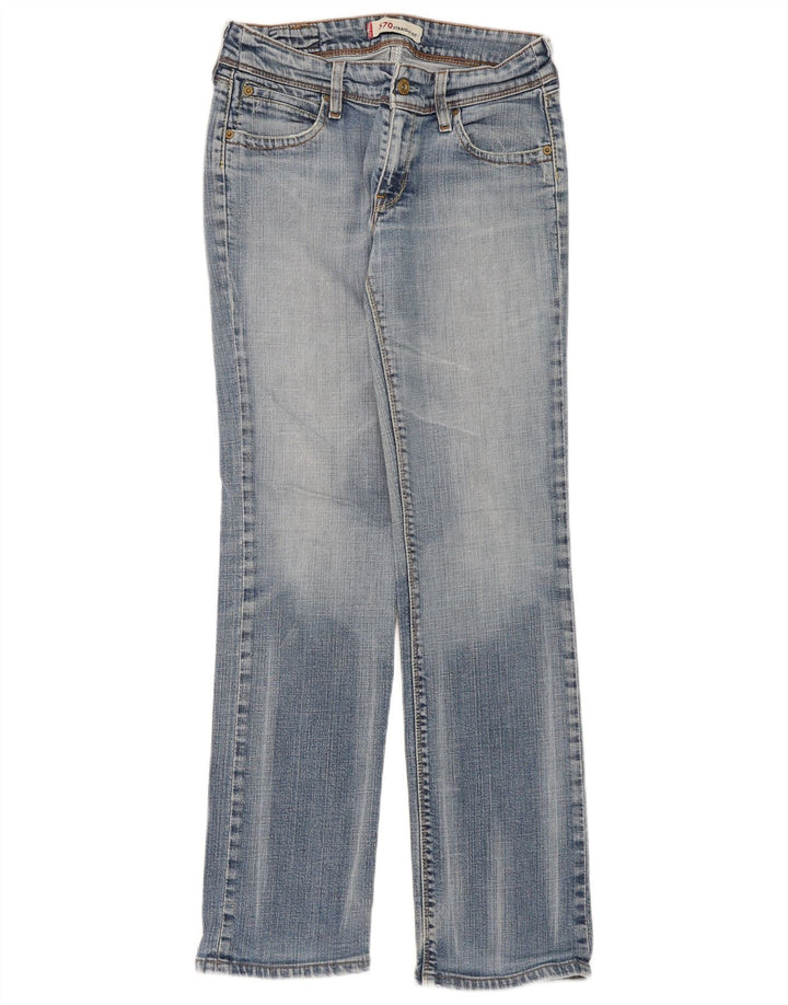 Blugi drepti 570 pentru femei Levi's W31 L31 Bumbac albastru