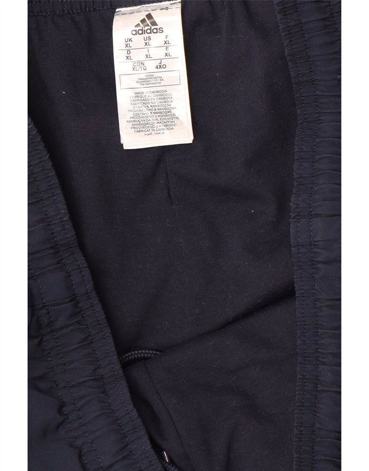Pantaloni de trening pentru bărbați ADIDAS XL, poliester bleumarin