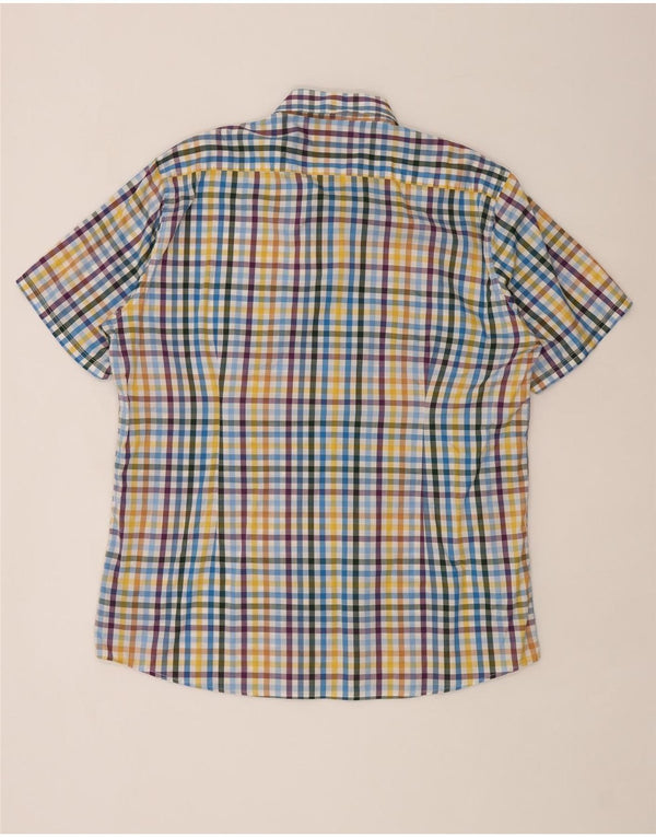 Cămașă cu mânecă scurtă pentru bărbați Barbour, 3XL, multicolor, bumbac, clasică