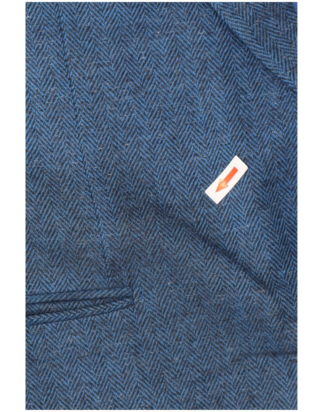 Jachetă pentru bărbați Pal Zileri cu 2 nasturi IT 52 XL Blue Herringbone Wool