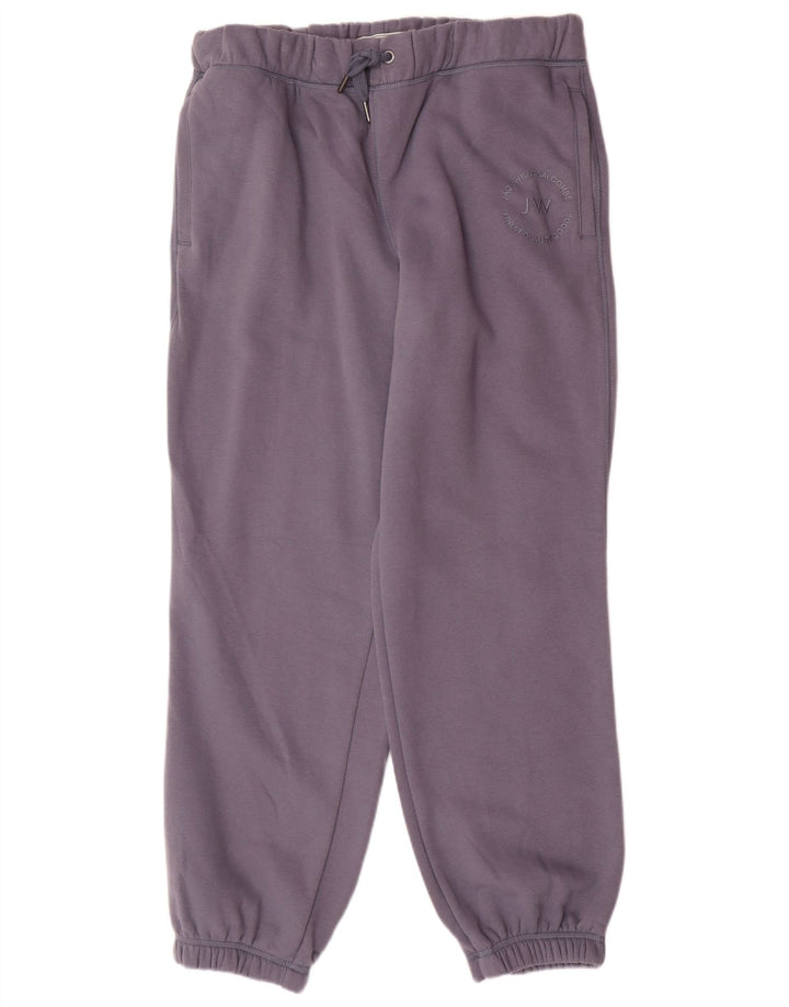 JACK WILLS Pantaloni de trening pentru femei Joggeri UK 16 Bumbac violet mare