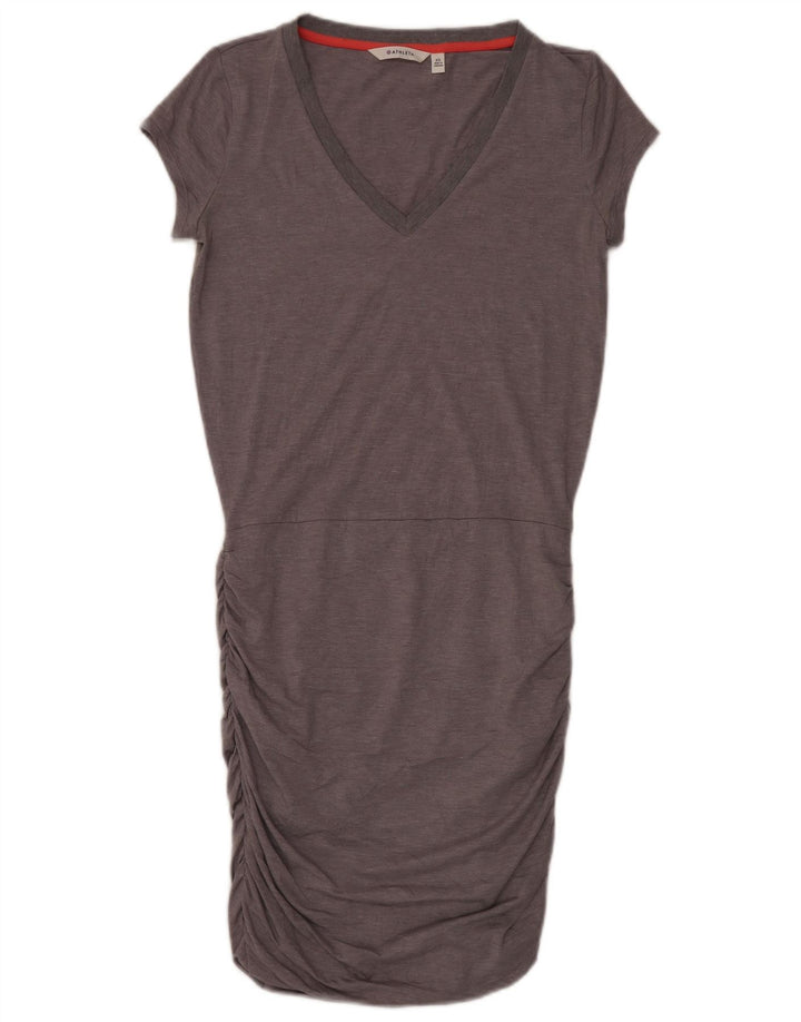 Rochie supradimensionată pentru femei Athleta cu talie scazută UK 6 XS poliester gri
