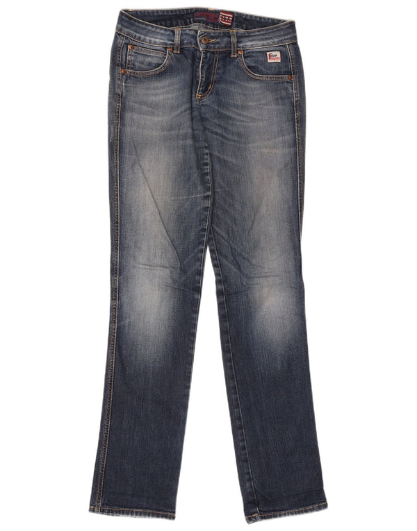 Blugi drepti pentru femei Roy Rogers W29 L33 Bumbac albastru