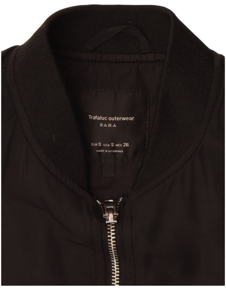 Bomber pentru femei ZARA UK 10 Small Black