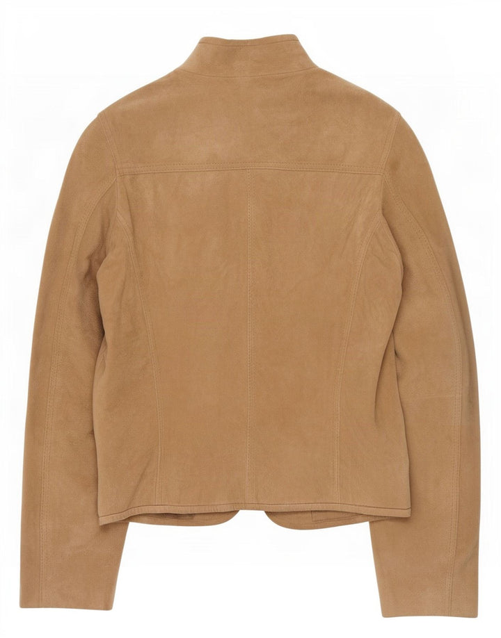Jacheta de piele intoarsa pentru femei Zarro IT 42 Medium Beige Piele
