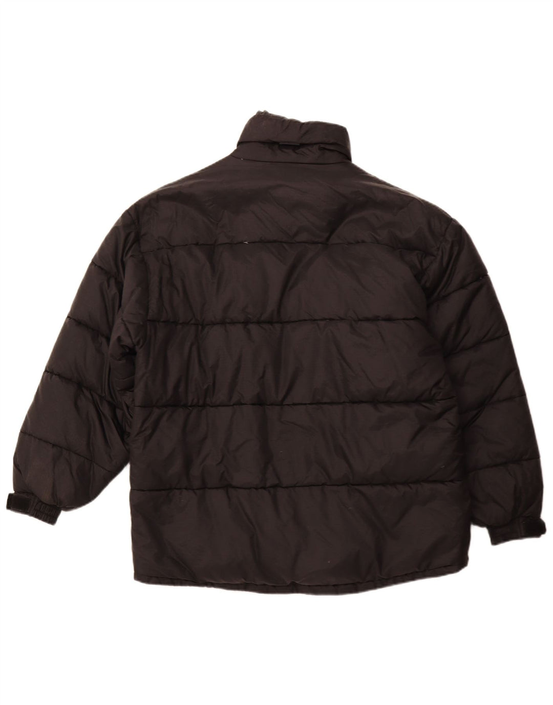 Jachetă căptușită vintage pentru bărbați UK 42 XL poliester negru