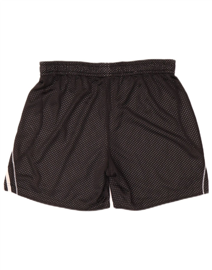 Pantaloni scurti sport ADIDAS pentru femei UK 14 Poliester mediu negru