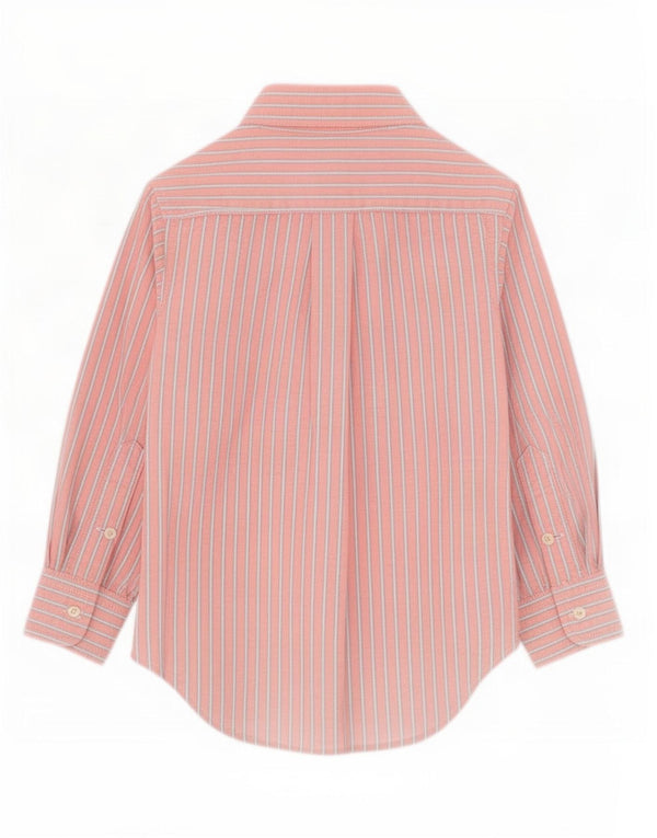 Cămașă Ralph Lauren pentru bebeluși 18-24 luni, bumbac cu dungi roz