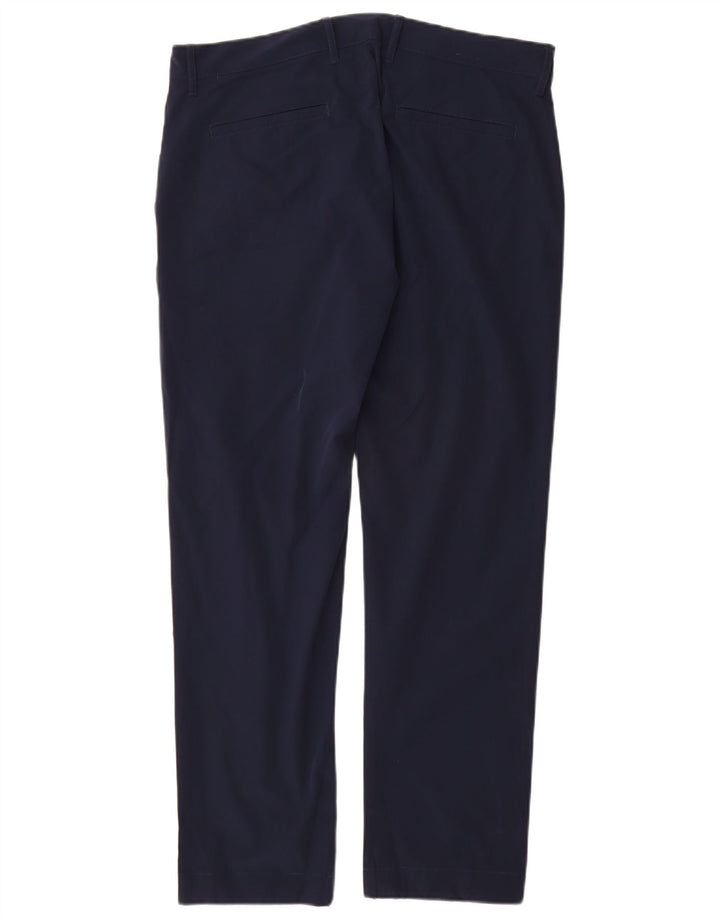 Pantaloni chino Flex Slim pentru bărbați J. Crew L34 L30 Poliester bleumarin