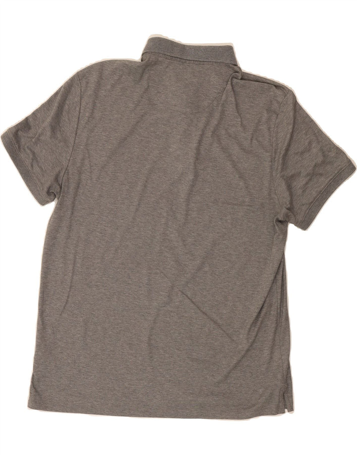 CALVIN KLEIN Mens Polo Shirt Large Grey Cotton Vintage Calvin Klein and Second-Hand Calvin Klein from Messina Hembry 