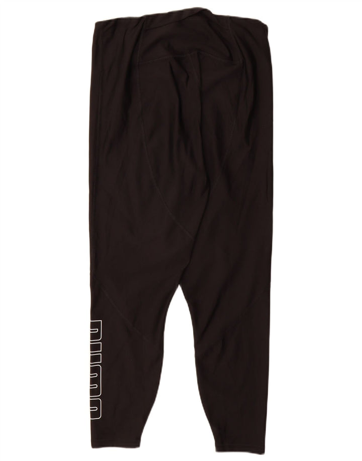 Leggings grafic PUMA pentru femei UK 14 Large Black