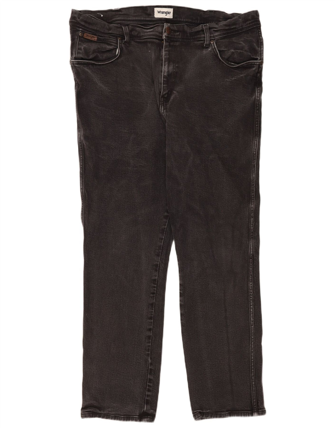 Blugi drepte pentru bărbați Wrangler Texas W42 L32 bumbac gri