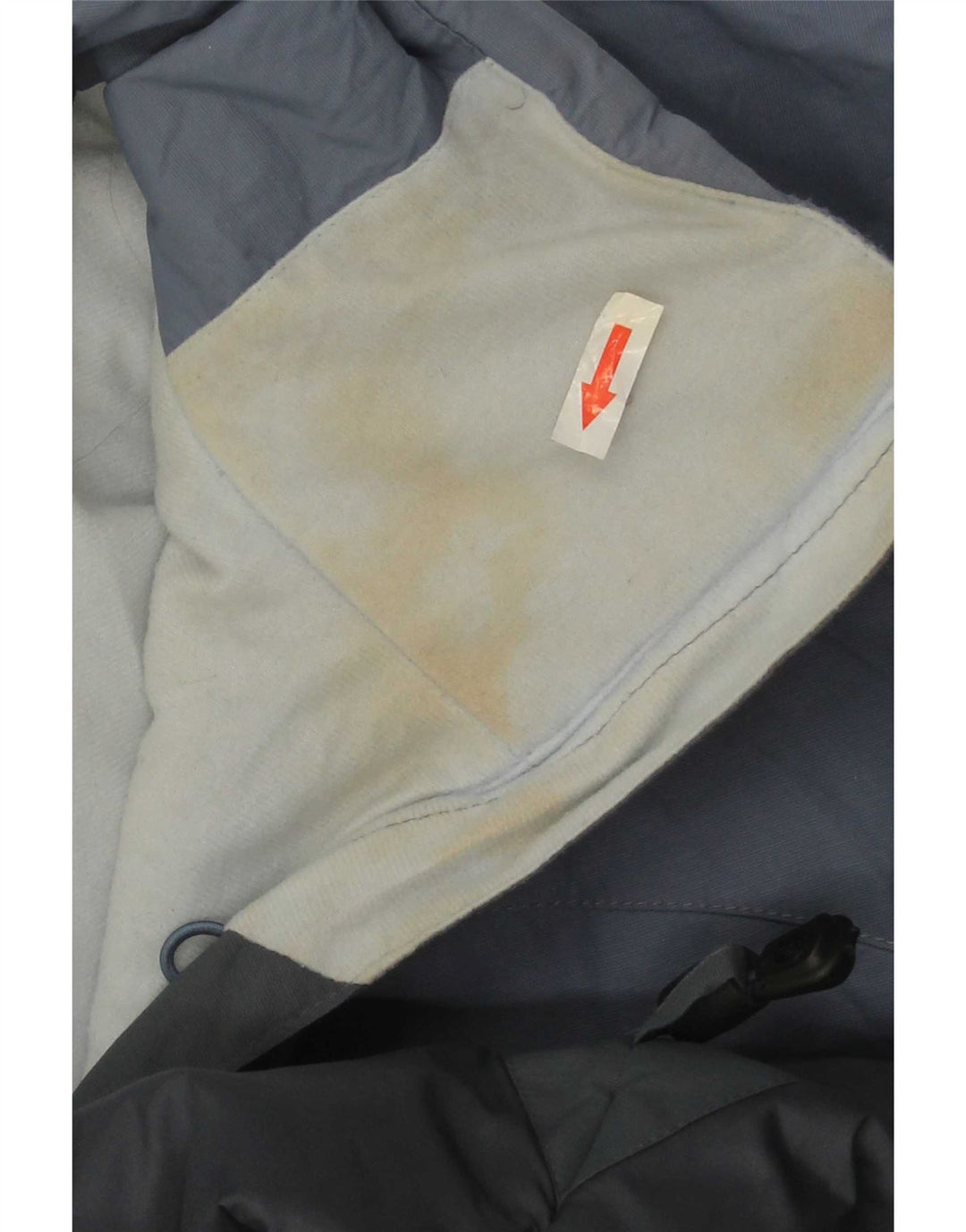 Jachetă de vânt cu glugă Columbia pentru femei UK 14 Medium Blue Colorblock