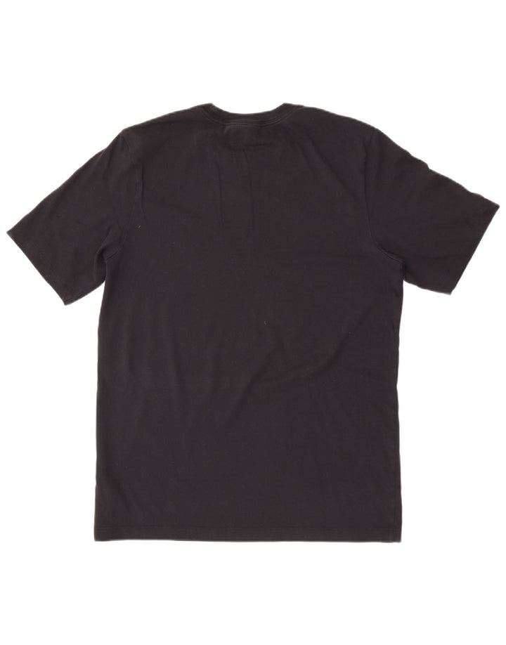 Tricou grafic Nike Dri Fit pentru bărbați Top, bumbac mediu negru