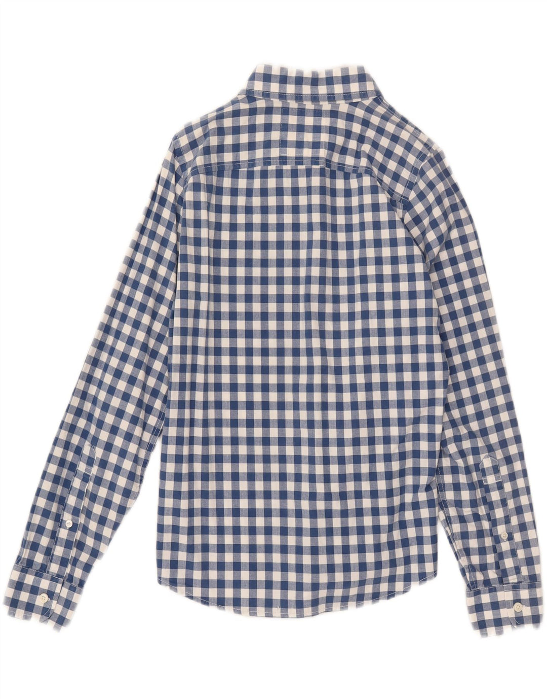 Cămașă pentru bărbați HOLLISTER, mică, albastru, bumbac vichy