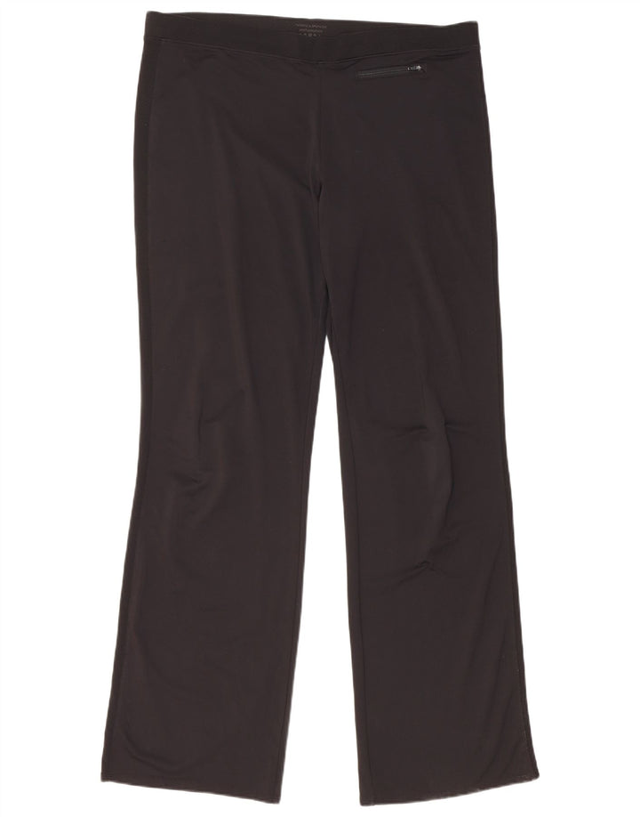 Pantaloni de trening pentru femei Marks & Spencer UK 16 Poliester negru mare