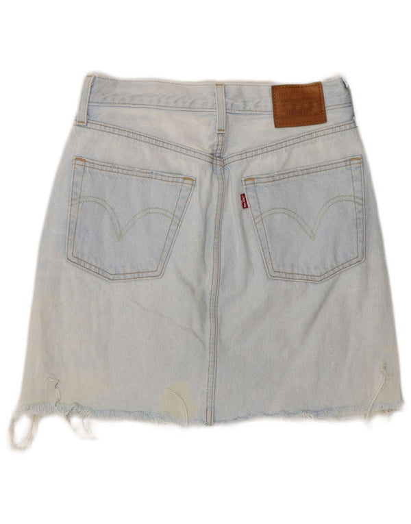 Fusta de blugi pentru femei Levi's W26 Small Blue