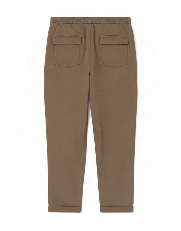 MINT VELVET Womens Tapered Chino Trousers UK 14 Medium W30 L25 Grey Lyocell