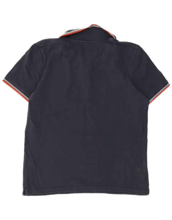 Tricou polo pentru bărbați Lyle & Scott, mare, albastru bleumarin, bumbac