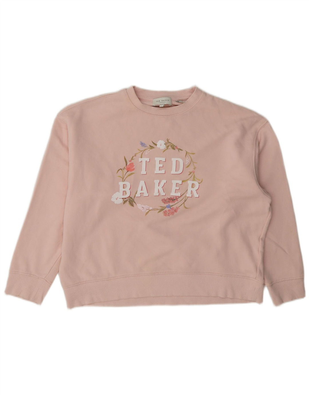 Hanorac supradimensionat Ted Baker pentru damă, mărimea 2, roz mic