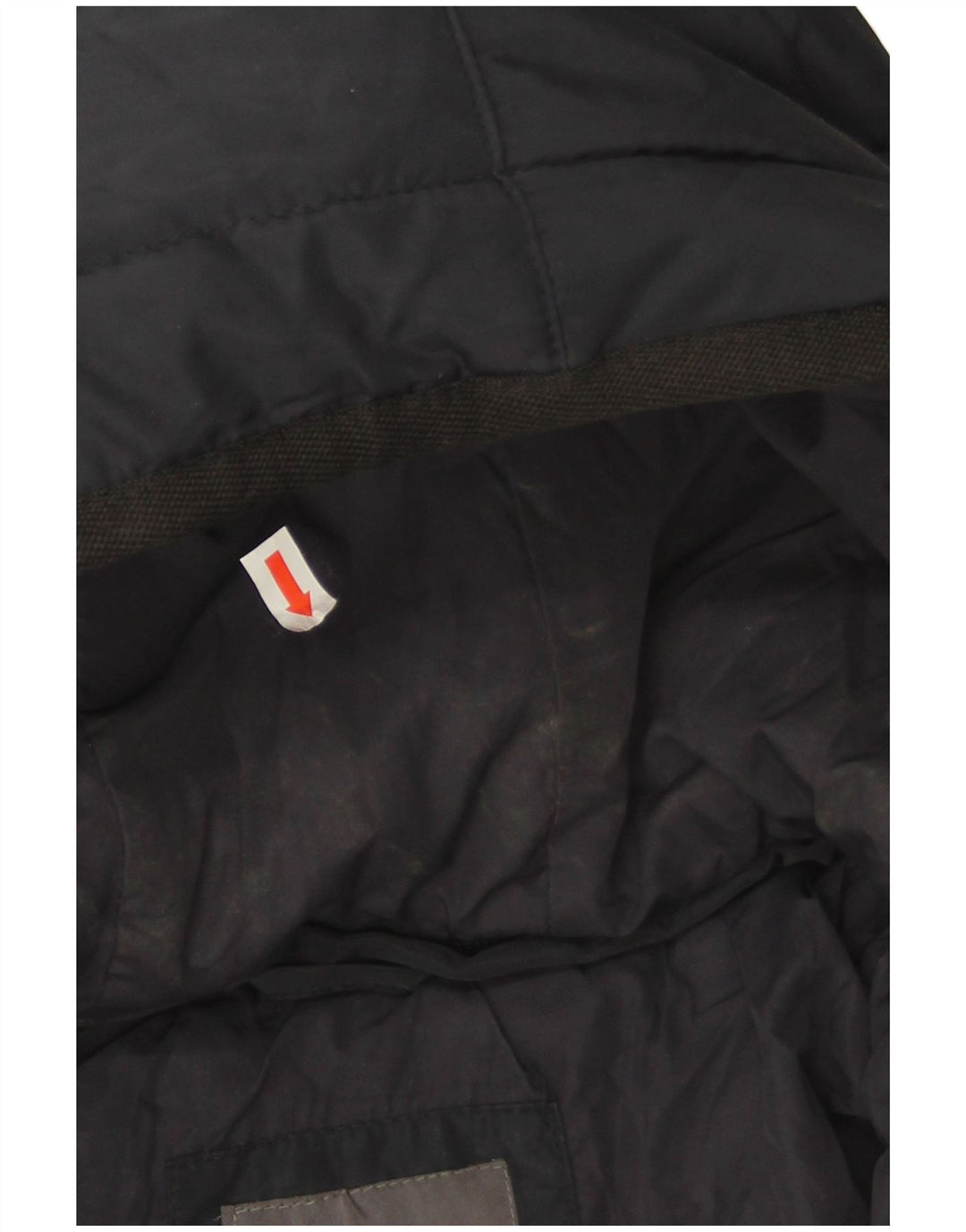 Jachetă căptușită cu glugă pentru bărbați Zara UK 36 Poliester bleumarin mic