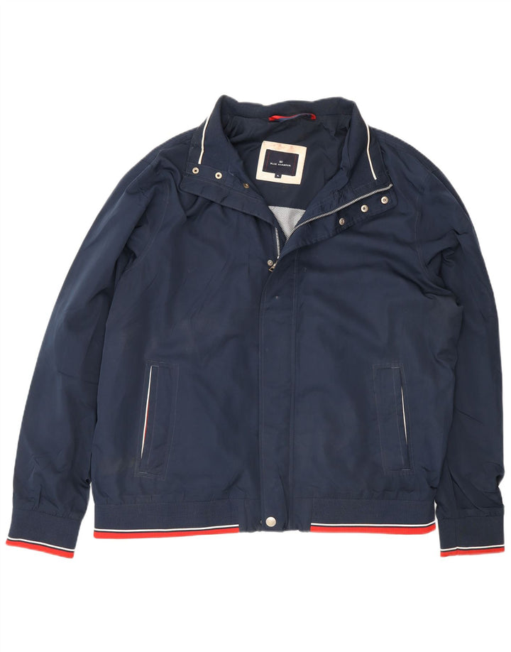 Marks & Spencer pentru bărbați Blue Harbour Bomber Jacket UK 42 XL Bleumarin Poliester