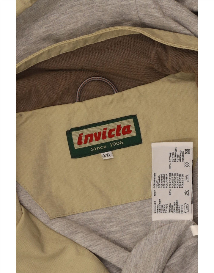 INVICTA Jachetă de ploaie cu glugă pentru bărbați UK 44 2XL Poliamidă verde