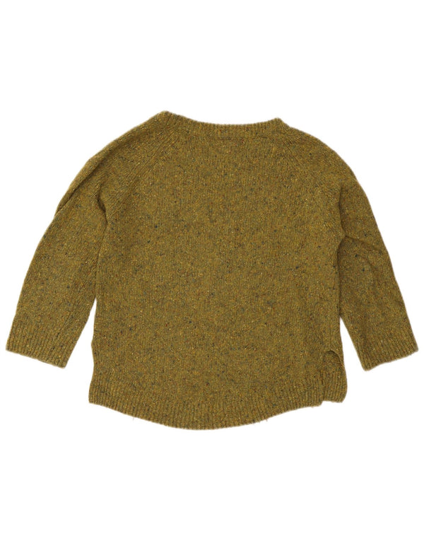 Pulover Massimo Dutti pentru damă, cu gât de barcă, UK 10 Mic Kaki Flecked