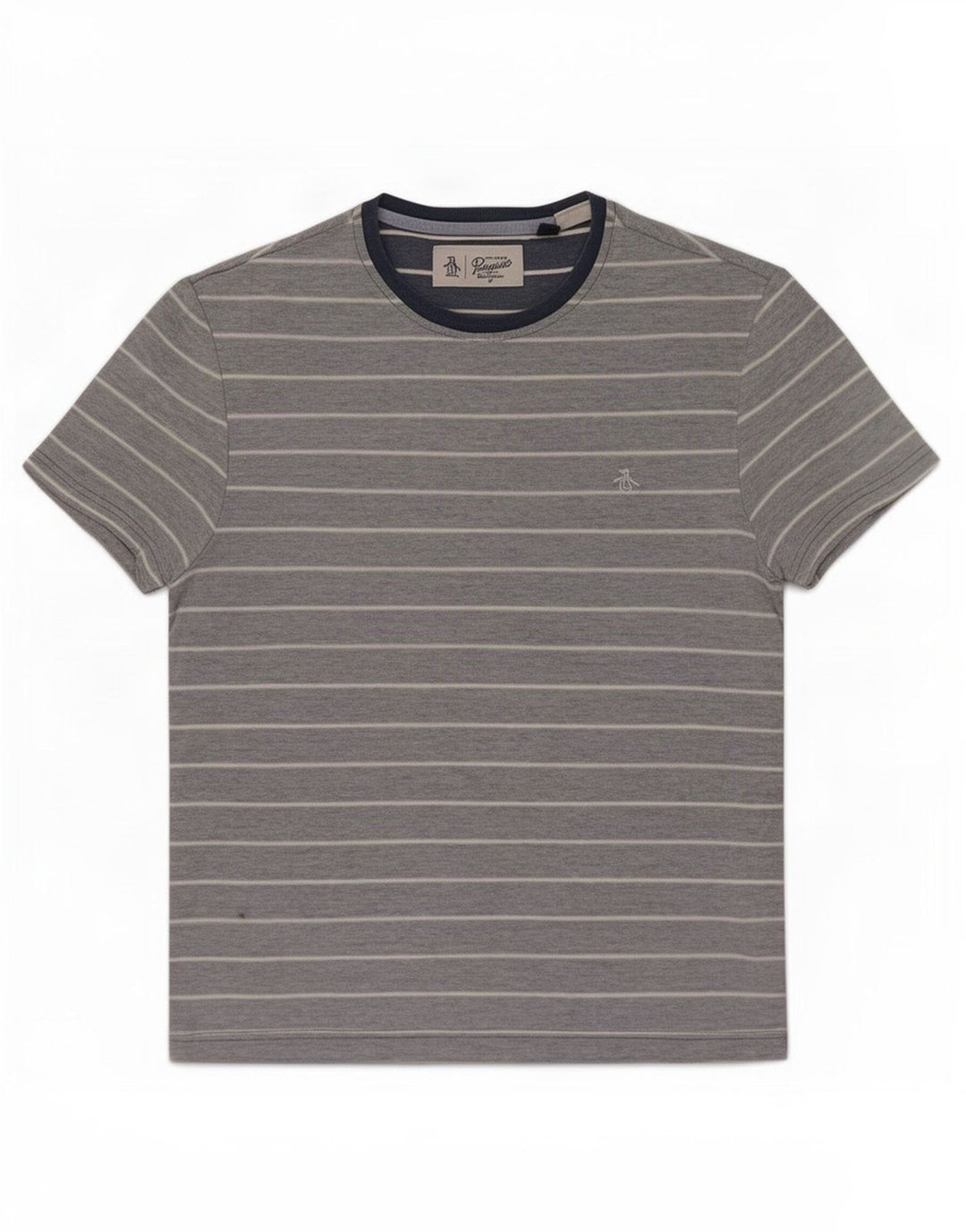 Tricou pentru bărbați Penguin Top Mediu Albastru cu dungi