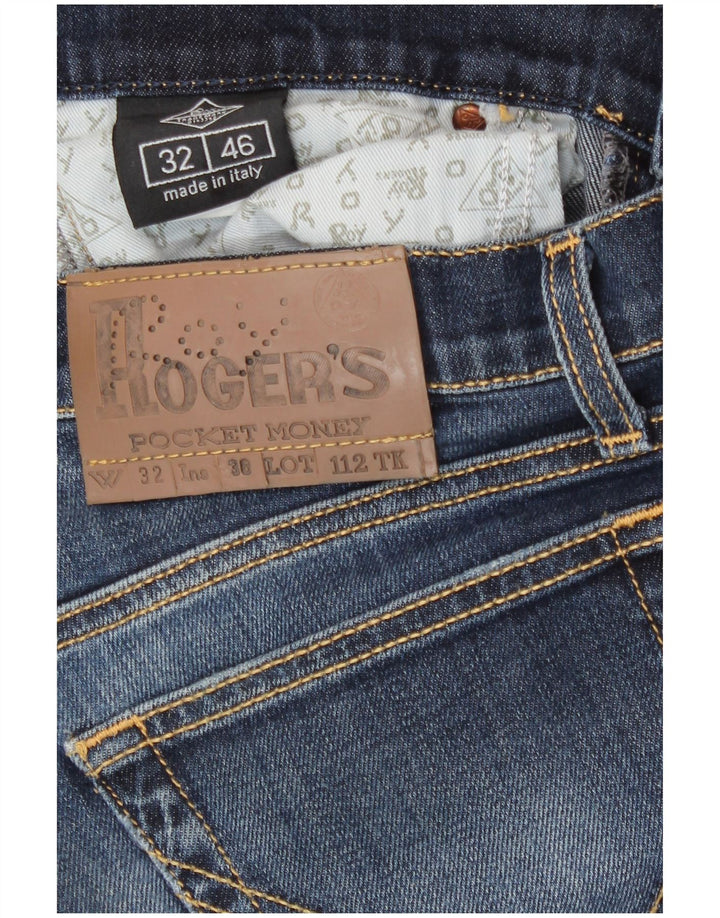 Blugi Bootcut Roy Rogers pentru femei IT 46 Large W32 L36 Blue Bumbac